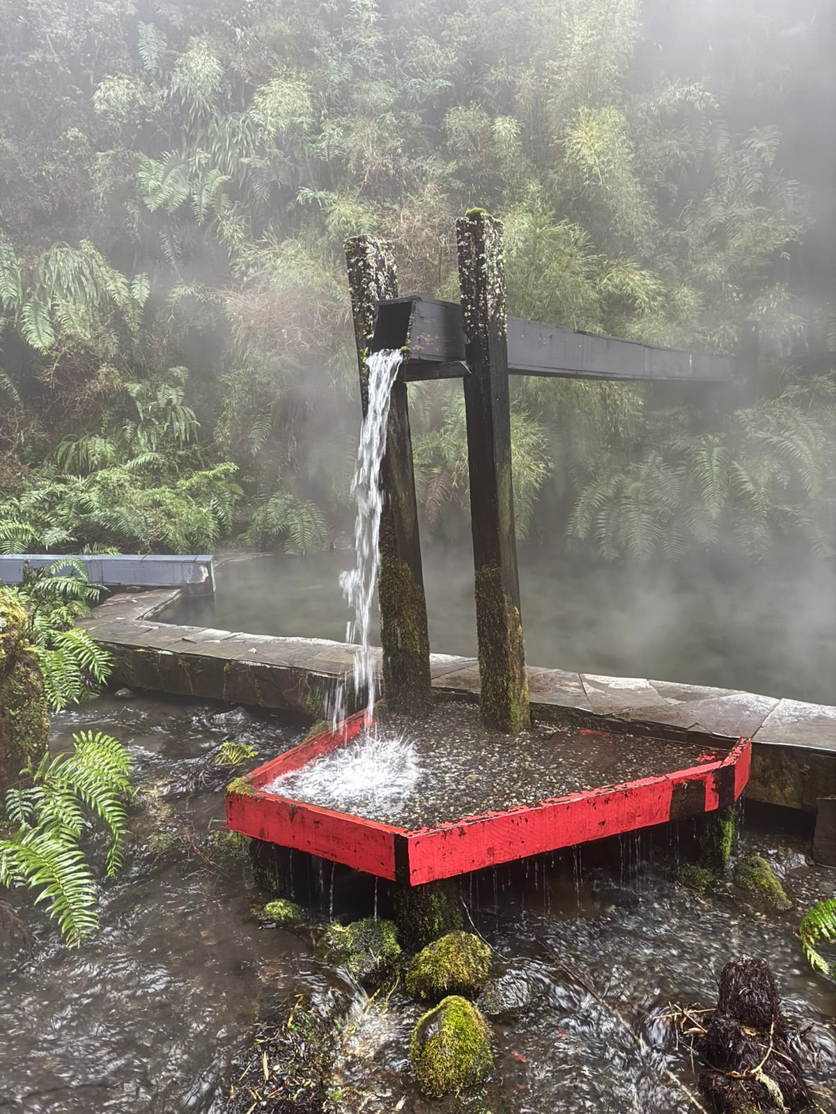 Aguas termales en Termas Martini